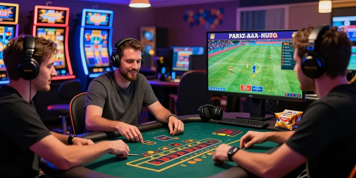 Players enjoying live dealer games and slots on paraguay-blaze-casino.com, highlighting online gaming excitement.