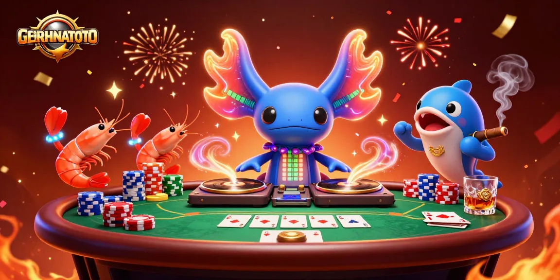 GERHANATOTO menghadirkan pengalaman bermain dengan karakter lucu di kasino virtual yang meriah