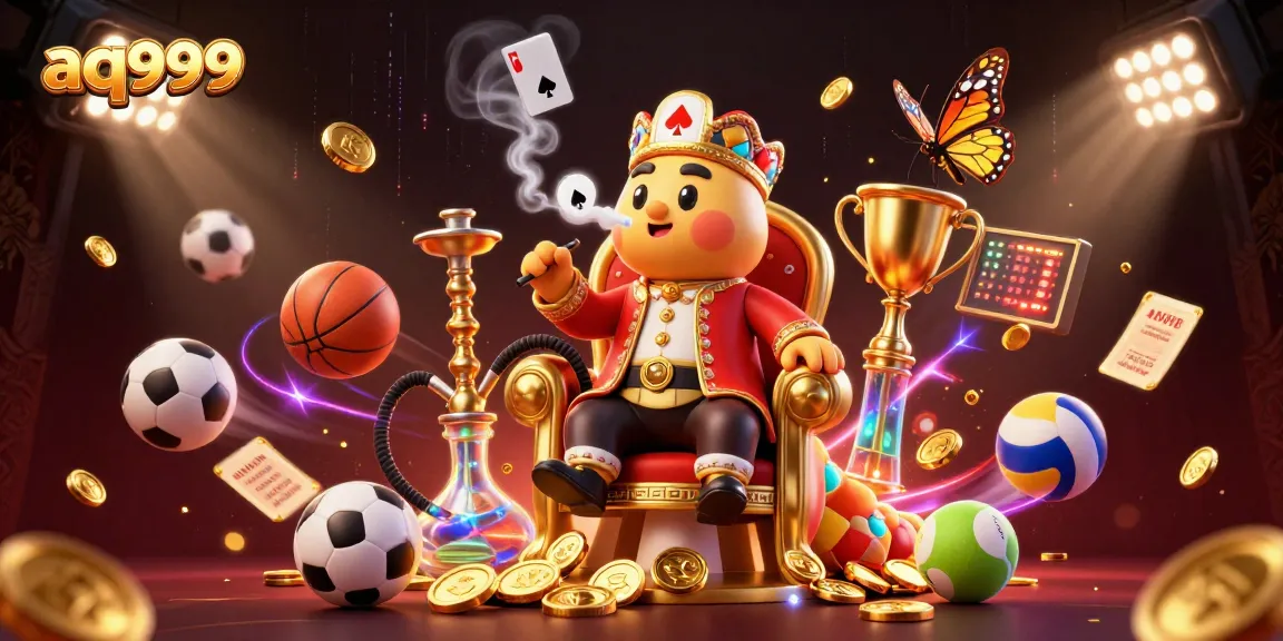 A thrilling aq999 casino experience featuring vibrant characters and dynamic game elements in a rich scene.