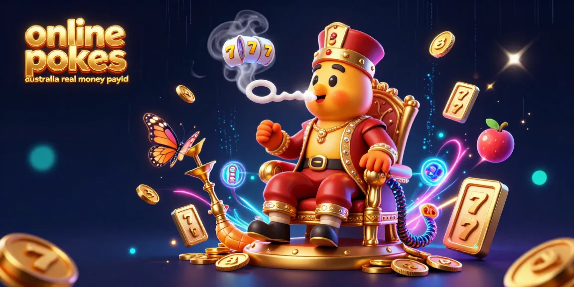 Engage with online pokies australia real money payid through vibrant slot games in a dynamic 3D illustration.
