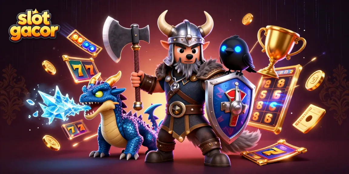 Engage with the action on slot gacor with vibrant 3D characters and dynamic casino elements.